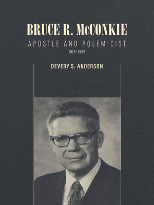 cover image of Bruce R. McConkie